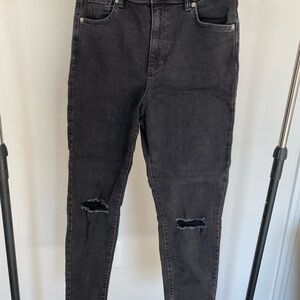 Cotton On Black High Rise Skinny Jeans